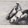 1900 Pamirs Tajik Man Blowing Bull Skin