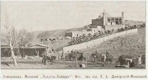 1900 Samarkand Mauzoleum Xazrati Hyzyr