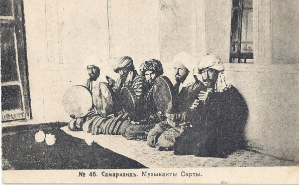 1900 Samarkand Sart Musicians