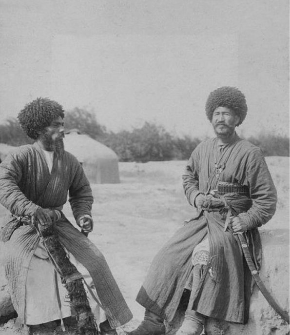 1910 Предпл Ташкент Школа Прапорщиков Текинские Джигиты
