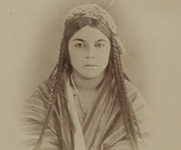 1910 Предпл Узбекистан Девушка по Имени Махтаб-Ай