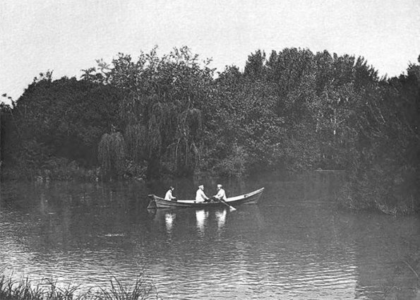 1910 Самарканд Озеро у Резиденции Военного Губернатора