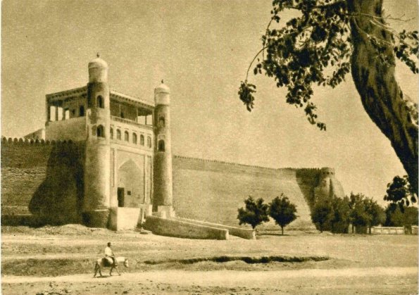 1910 Bukhara Old Castle