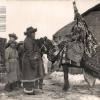 1910 Kazakh Bride on Horse