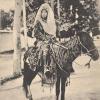 1910 Kazakh Lady on Horse