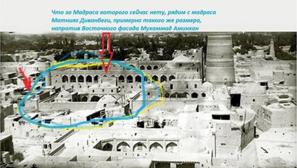 1910 Matniyaz Divanbegi Madrasa and Mukhammed Aminkhan 1