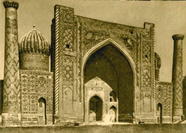 1910 Samarkand Medrese Shir Dor