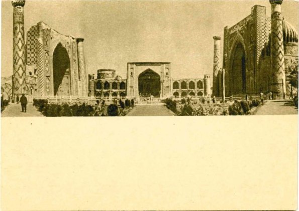1910 Samarkand Registan