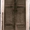 1913 Ташкент Шайхантаур Дерявянная Резная Дверь Мечети Лаури-Джура
