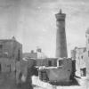 1916 Бухара Минарет Калян и Южная Сторона Медресе Мири-Араб