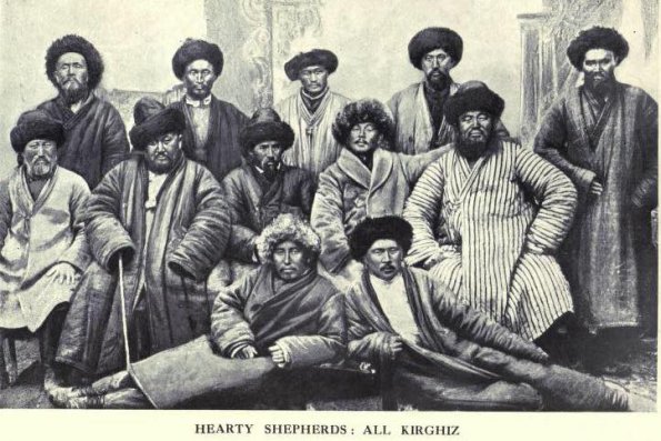 1916 Кыргызстан Сусамырская Долина Родовые Вожди Рода Саяк
