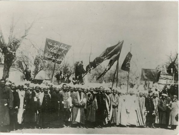 1917 Самарканд Демострация в День Отречения Николая II