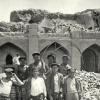 1950 Ташкент Строители на Восстановлении Медресе Кукельдаш